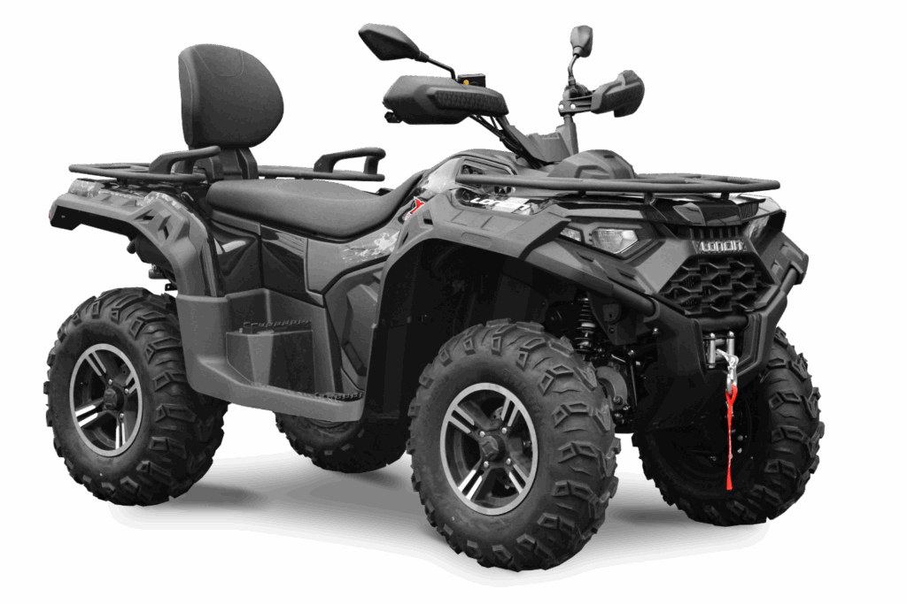 Quad Loncin Xwolf 550 vue trois quart droite